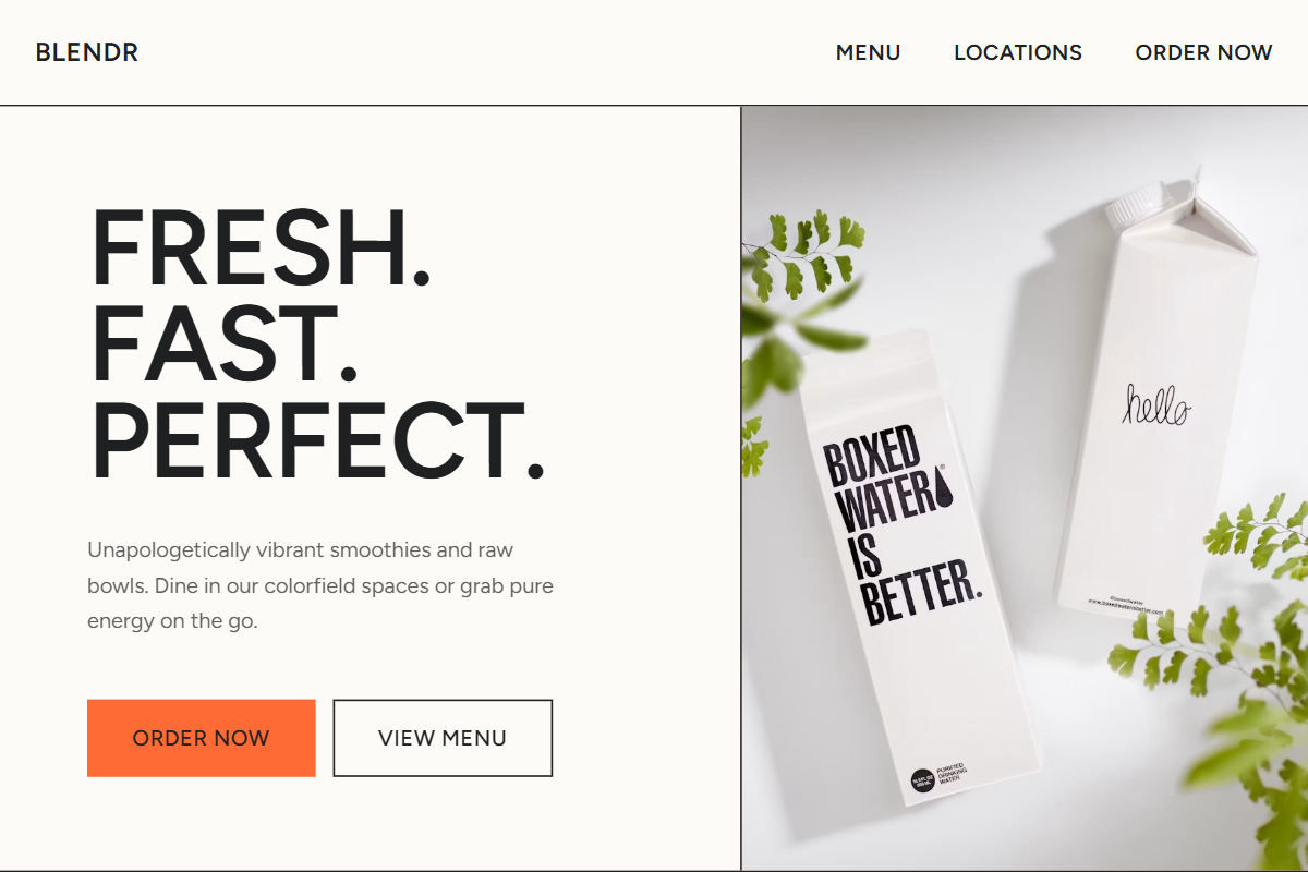 Fresh Bar Colorfield Modernism